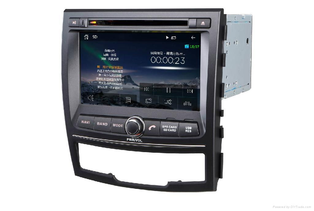 car dvd player for  Ssangyong Korando 2010-2013