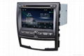 car dvd player for  Ssangyong Korando 2010-2013 1