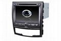 car dvd player for  Ssangyong Korando 2010-2013 5