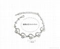 Fashion gold plating zircon diamond bracelets 3