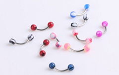 fashion piercing eyebrow loop body jewelry