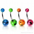 fashion piercing eyebrow loop body jewelry 2