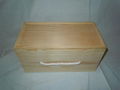 High Quality Pine Wood single double three six Wine Packing Box for Wine 1