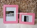 white and black color Wooden Shadow Boxes Photo Picture Frame Boxes 2