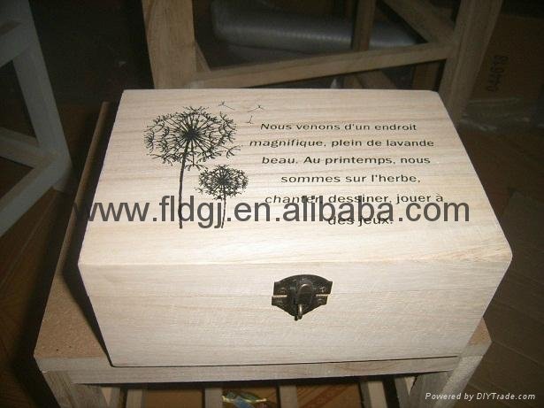 2014 fashion wooden jewelry gift packing box