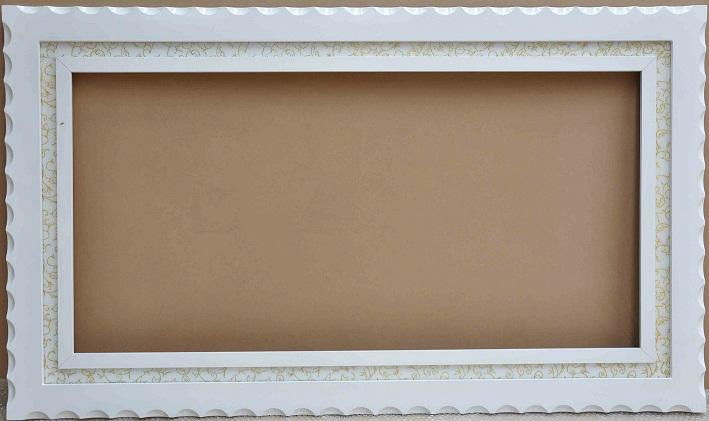 white and black Wooden Shadow Boxes Photo Picture Frame Boxes on wall 3