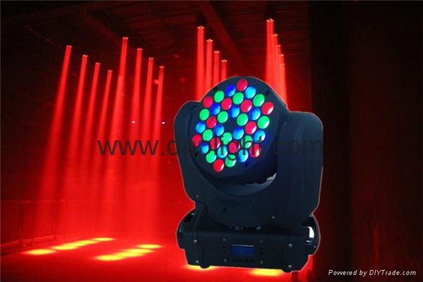 36x3w LED RGBW beam moving head light 4