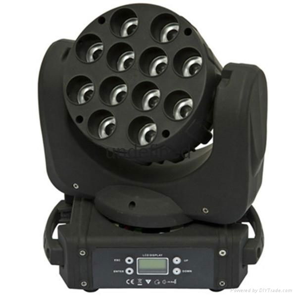 12x12w RGBW 4in1 led beam moving head light 3