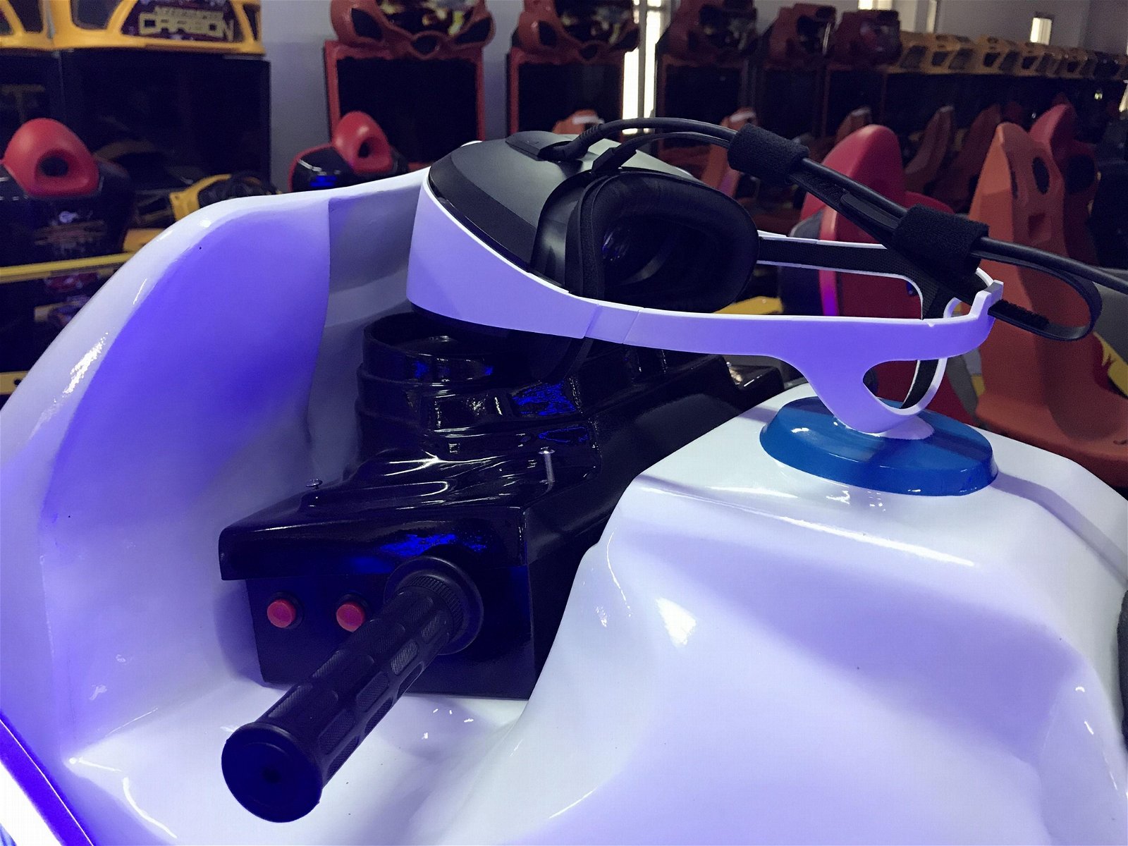VR car racing simulator 9d 3