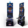 43′ ′ Vertical Curved Screen and 23.6′ ′ Screen Ultimate Fire Link Slot Machine  2