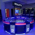 8 Seats Casino Equipment Casino Machine Roulette with Screen