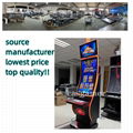 43′ ′ Curved Touch Screen Dual Screens Mega Link Slot Machine Supplier