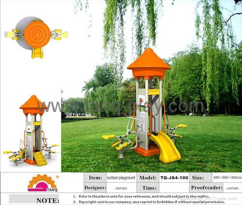 Multifunctional combination swing with slide on sale 4