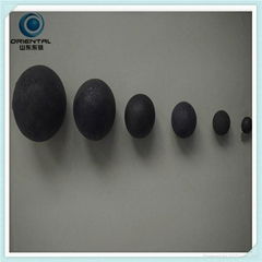 Unbreakable forged ball for grinding mill