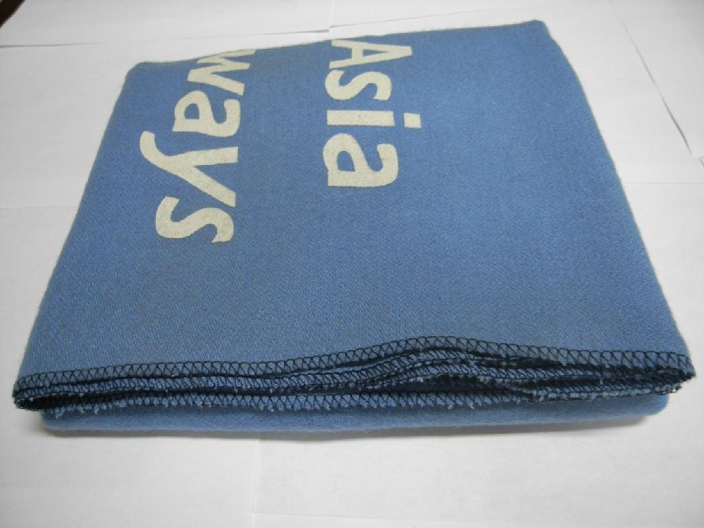 fire resistant polyester airline blanket 2