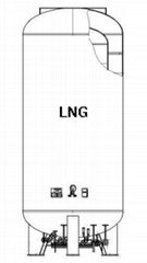 LNG low temperature liquefied natural gas storage tank