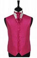 100% polyester woven men's waistcoat 1