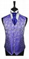 100% polyester woven men's waistcoat