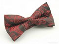 100% polyester woven bowtie 1