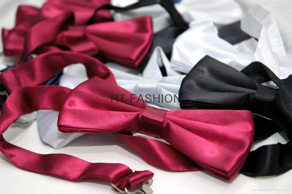 100% polyester woven bowtie