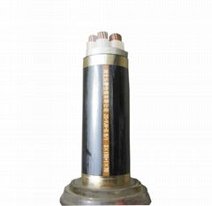 ACSR conductor PE insulated aerial cables/wires