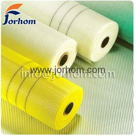 Jorhom 4x4 mm 145GSM Fiberglass Mesh Fabric For Construction 3