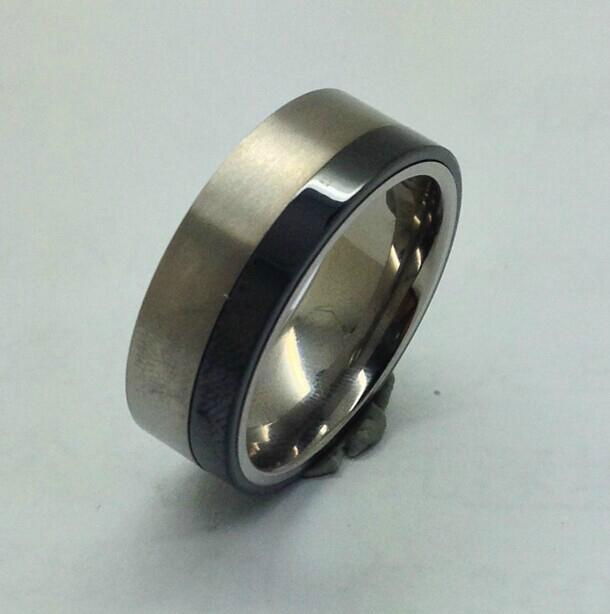 2014 New arrival ceramic inlay ring 2