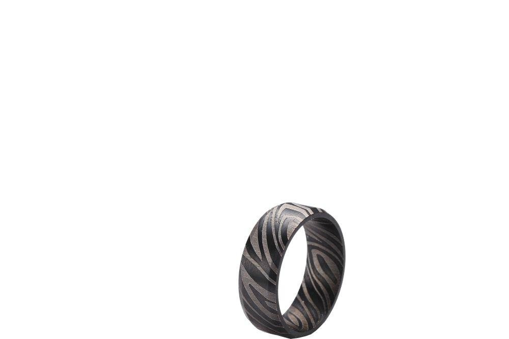 Black titanium ring 2