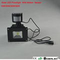 high quality watrproof solar rechargeable floodlight 20w 1