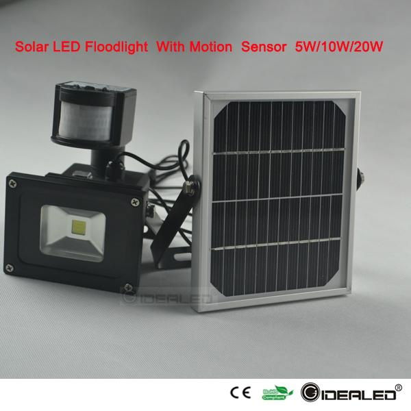 high quality watrproof solar rechargeable floodlight 20w 2