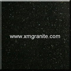 Polished Hollywood Black Granite Monument