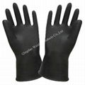 industrial anti acid rubber gloves 1