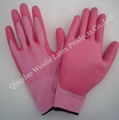 Nitrile dippe working glove with CE certification 2