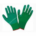 Nitrile dippe working glove with CE certification 3