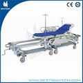 Connecting stretcher trolley for operation room