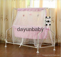 Sound Control Swing Crib for Baby