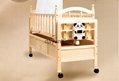 Wooden Multi-function Baby Swing Bed 1