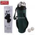 4pcs golf style bbq tools set with golf style bag  2