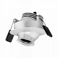 3w eyeball led downlight adjustable beam angle focus for museum showcase