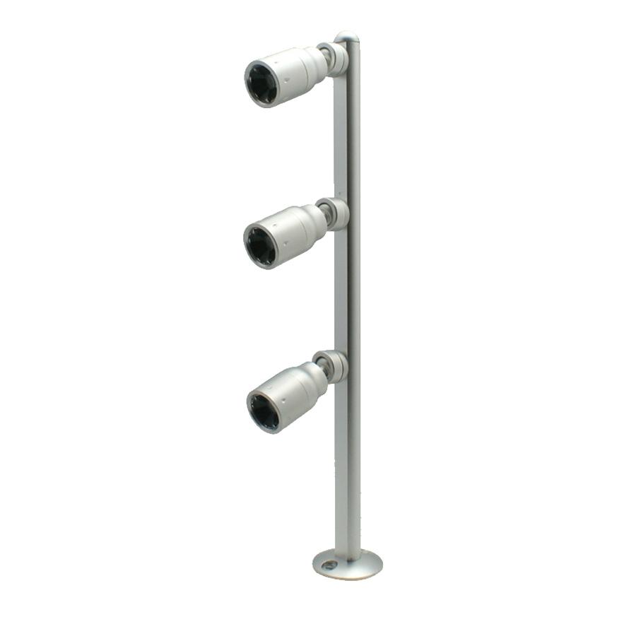 3w triple led cabinet display light for jewelry showcase lighting 1