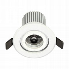 7W led led recessed light for cabinet showcase