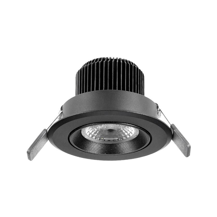 3 inch 7W gimbal anti-glare led recessed lighting luminaire retrofit  2