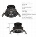 3018 3w super narrow beam angle led downlights for led lighting museum exhibits 2