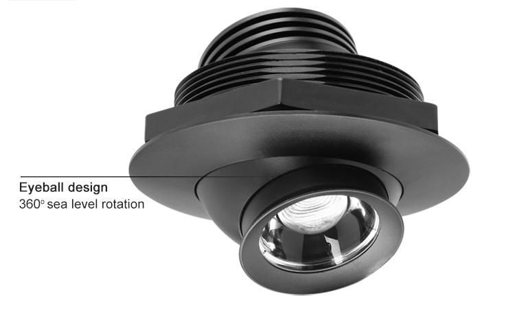 3w focusable narrow beam led spotlight for commercial lighting retail 4