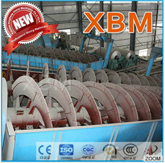 XBM spiral classifier for ore beneficiation