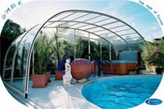 slide swimming pool cover 