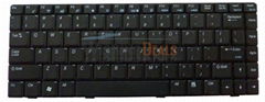 Laptop keyboard for Asus R1 US Black