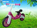 Comfortable plastic kids bike 1