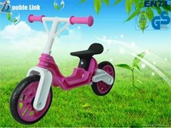 Comfortable plastic kids bike