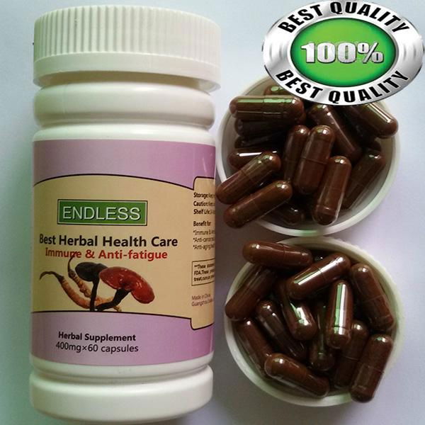 FREE SAMPLE Fast delivery High level Pure ganoderma capsule